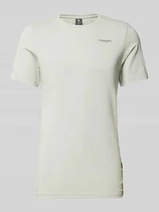 T-shirt z nadrukiem z logo - Koszulki męskie - miniaturka - grafika 1