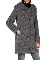 Płaszcze damskie - Gil Bret Damski płaszcz wełniany, szary (middle grey melange), 36 - miniaturka - grafika 1