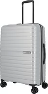 Walizki - Walizka średnia Travelite Trient 66 cm - srebrna - miniaturka - grafika 1