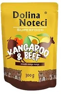 Mokra karma dla psów - Dolina Noteci Superfood - kangur i wołowina 300g /saszetka - miniaturka - grafika 1