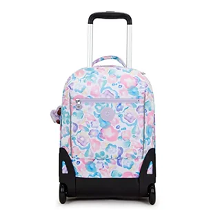 Kipling Sari Plecak na kółkach, Kwiaty wodne - Plecaki - miniaturka - grafika 1