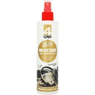 Kosmetyki samochodowe - Mleczko do kokpitu Classic Gold - Mat 300 ml 4CAR Premium Quality - miniaturka - grafika 1