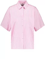 Bluzki damskie - GERRY WEBER Edition Damska bluzka 860033-66425, ecru/biały/fioletowy/różowe paski, 36, ecru/biały/liliowy/różowy paski - miniaturka - grafika 1