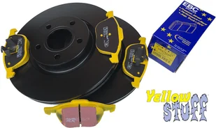 Przednie klocki YellowStuff + tarcze hamulcowe 300mm EBC seria Premium Ford Escape FWD 2013-2019 - Tarcze hamulcowe - miniaturka - grafika 10