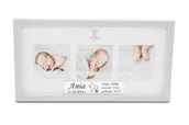Ramki na zdjęcia - Ramka Na Zdjęcia Dla Dziecka Na Chrzest Z Grawerem - miniaturka - grafika 1