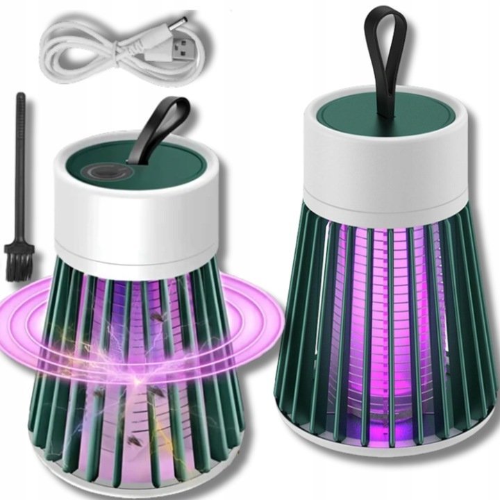 LAMPA OWADOBÓJCZA UV NA OWADY KOMARY MUCHY ĆMY MOLE INSEKTY KABEL USB