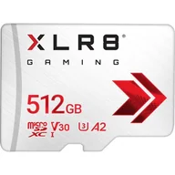 Karty pamięci - PNY microSDXC XLR8 Gaming 512GB - miniaturka - grafika 1