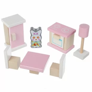 CUBIKA 13975 Kuchnia drewniane meble dla lalek # z wartością produktów powyżej 89zł! - Akcesoria dla lalek - miniaturka - grafika 1