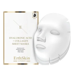 ErthSkin London Maska z kwasem hialuronowym i kolagenem Maseczki przeciwzmarszczkowe 20 g Damski - Maseczki do twarzy - miniaturka - grafika 1