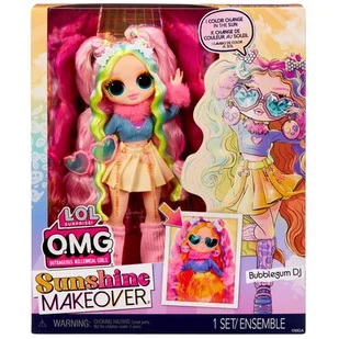 Lalka L.O.L. Surprise OMG Sunsshine Bubblegum DJ Mga Entertainment - Lalki dla dziewczynek - miniaturka - grafika 1