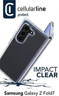 Cellularline Impact Clear Case - Galaxy Z Fold7 - Etui i futerały do telefonów - miniaturka - grafika 1