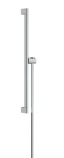 Hansgrohe Unica - Drążek prysznicowy 95 cm z wężem prysznicowym, chrom 24405000 - Akcesoria do armatury i ceramiki - miniaturka - grafika 1