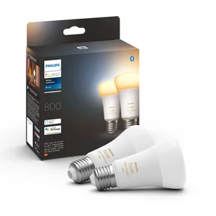 Philips Hue Philips Hue White ambiance Inteligentna Żarówka 2xE27 800lm - Systemy inteligentnych domów - miniaturka - grafika 2