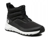 Śniegowce damskie - THE NORTH FACE CZARNE DAMSKIE ŚNIEGOWCE NA SUWAK Z CZARNĄ PODESZWĄ 39 JTB - miniaturka - grafika 1