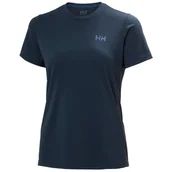 Koszulki sportowe damskie - Koszulka damska Helly Hansen W Lifa Active Solen Tshirt Rozmiar: M / Kolor: niebieski - miniaturka - grafika 1