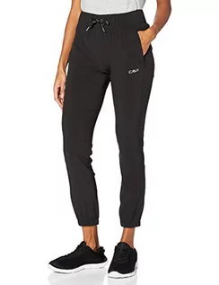 Spodnie damskie - CMP Damskie spodnie Fitnesshose Nero, duże 3C83176 - grafika 1