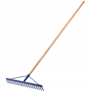 GRABIE METALOWE UTWARDZANE Z TRZONKIEM 163 cm - Grabie i motyki - miniaturka - grafika 1