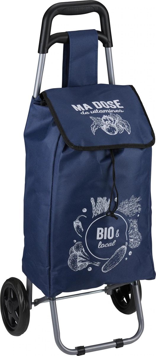 Wózek zakupowy na kółkach 91x34x26cm 25L