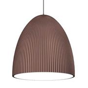 Lampy sufitowe - Regulowana lampa zwieszana Gandra 5040 Shilo karbonowa do jadalni metal brązowa - miniaturka - grafika 1