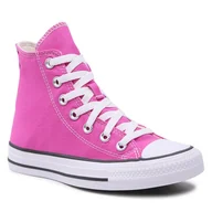 Trampki męskie - Trampki Converse Ctas Hi A00787C Różowy - miniaturka - grafika 1