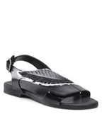 Buty dla dziewczynek - Primigi Sandały 1935122 D Czarny - miniaturka - grafika 1