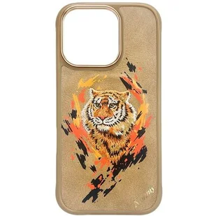 Etui NIMMY Tygrys MagSafe do Apple iPhone 16 Pro Jasno-brązowy - Etui i futerały do telefonów - miniaturka - grafika 1