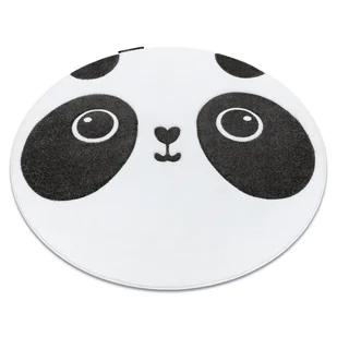 Dywany Łuszczów Petit koło 160 cm Panda #GR2995 - Dywany dla dzieci - miniaturka - grafika 2