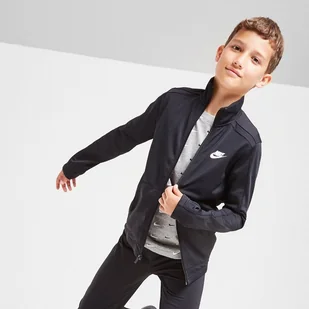 NIKE FUTURA POLY TRACKSUIT JUNIOR  CZARNY DH9661-010 - Nike - Dresy damskie - miniaturka - grafika 1