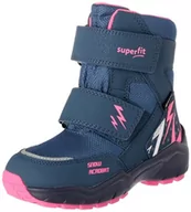 Śniegowce damskie - Superfit Dziewczęce śniegowce Culusuk, Niebieski różowy 8020, 34 EU Schmal - miniaturka - grafika 1