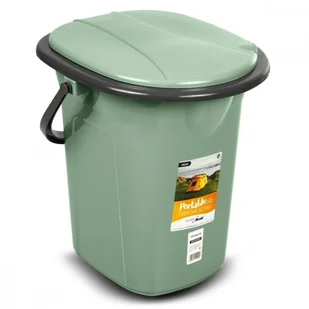 Toaleta turystyczna GB320GG Zielono-szara GreenBlue - Toalety turystyczne i przenośne - miniaturka - grafika 1