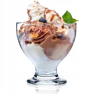 Miski i półmiski - Szklany Pucharek Do Lodów Deserów 450ml 1szt - miniaturka - grafika 1