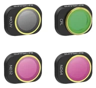 Akcesoria do drona - ZESTAW 4 FILTRÓW DO DJI MINI 4 PRO - ND32 / ND64  CPL MCUV + ETUI - miniaturka - grafika 1