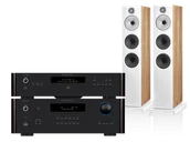 Zestawy stereo - Rotel RA-1572 MkII (czarny) + RCD-1572 MkII (czarny) + 603 S3 (dąb) - miniaturka - grafika 1