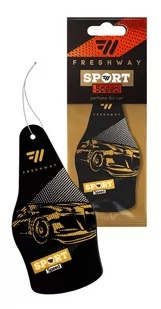 SPEED | FRESHWAY Sport Dry - zawieszka - Zapachy samochodowe - miniaturka - grafika 1