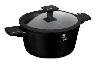 Tytanowy garnek ze szklaną pokrywką 4,1L K6-P26 - Garnki - miniaturka - grafika 1