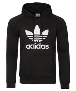Adidas Originals czarna męska bluza Trefoil Hoody AB8291 S - Bluzy męskie - miniaturka - grafika 1