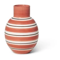 Wazony i flakony - Biało-różowy ceramiczny wazon Kähler Design Nuovo, wys. 14,5 cm - miniaturka - grafika 1