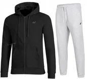 Dresy męskie - 4F MÄSKI DRES BAWEĹNA KOMPLET BLUZA SPODNIE / rozm XL - miniaturka - grafika 1