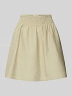 Spódnice - Spódnica mini z mieszanki bawełny z elastycznym pasem - miniaturka - grafika 1