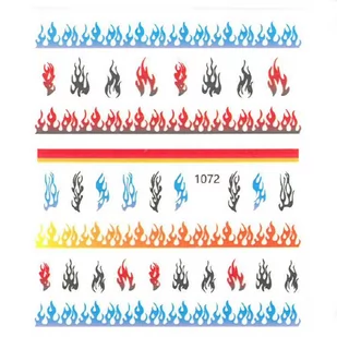 Allepaznokcie Naklejki do paznokci cienkie samoprzylepne Joyful Nail Nr 1072 - Ozdoby do paznokci - miniaturka - grafika 1