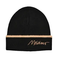 Czapki damskie - Moschino Wełniana czapka - miniaturka - grafika 1