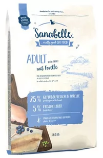 Sanabelle Adult Forelle 10 kg - Sucha karma dla kotów - miniaturka - grafika 1