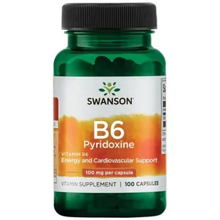 Vitamin B-6 100Mcg 100Kaps. - Witaminy i minerały - miniaturka - grafika 1