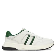 Sneakersy męskie - Sneakersy Tommy Jeans Retrocasual Runner EM0EM01528 Biały - miniaturka - grafika 1