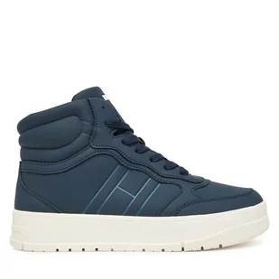 Sneakersy Tommy Hilfiger T3X9-34094-1355 D Granatowy - Buty dla chłopców - miniaturka - grafika 1
