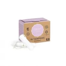 GINGER ORGANIC Tampony bez Aplikatora Normal Ginger Organic 18 szt - Tampony - miniaturka - grafika 1
