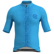 Koszulki rowerowe - Koszulka rowerowa męska Unica błękitna - miniaturka - grafika 1