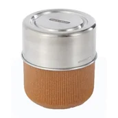 Lunch boxy - black+blum LUNCH BOWL POJEMNIK NA LUNCH 0,45L SREBRNY MIGDAŁOWY TWORZYWO SZTUCZNE STAL NIERDZEWNA SZKŁO b3GR-LB-S014 - miniaturka - grafika 1