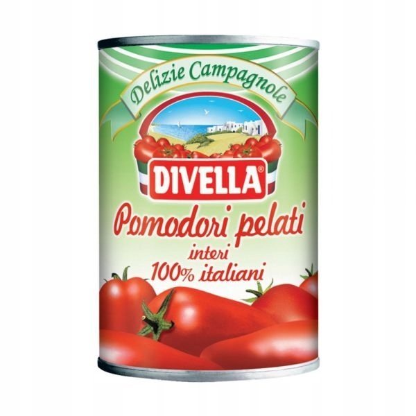 Pomidory Obrane Pelati 400g - Divella