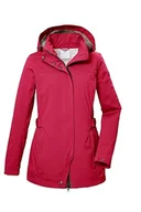 Kurtki damskie - G.I.G.A. DX Damska kurtka softshellowa/kurtka outdoorowa z odpinanym kapturem GS 75 WMN SFTSHLL JCKT, ciemnoróżowa, 38, 42695-000 - miniaturka - grafika 1